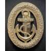 Brustabzeichen des Wachoffiziers der Kriegsmarine (Einhaken mit einem Stift)