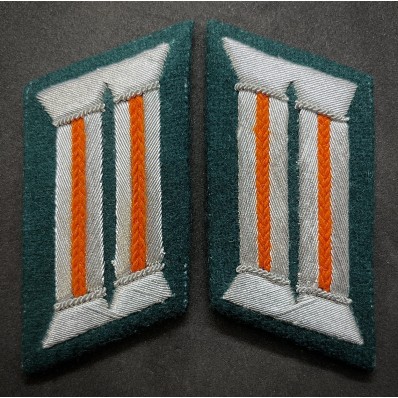Collar Tabs - Feldgendarmerie (Orange)