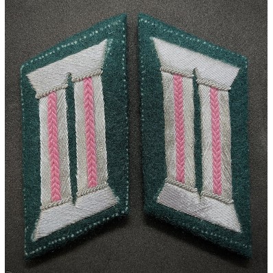 Collar Tabs - Panzertruppen (Pink)