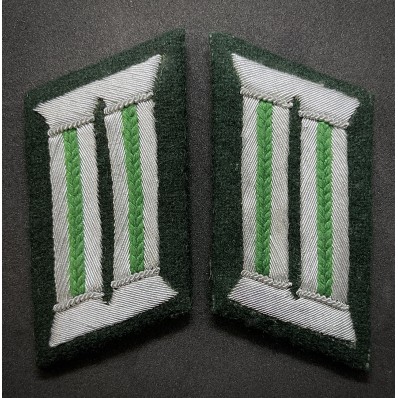 Collar Tabs - Panzergrenadier (Green)