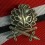 Ribbon Accessory - Oak leaves With Swords Silver