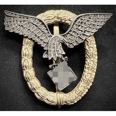 Pilot/Observer Badge with Diamond