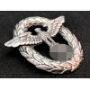 Fregio Da Cappello Della Polizia (Tipo 2, Argento)