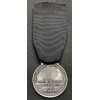 Commemorative Medal of the Italian SS of the "Benito Mussolini" 1st Bersaglieri Volunteer Battalion (Silver)