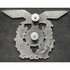 Norwegian Nasjonal Samling Police Cap Badge