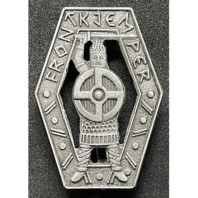 Norwegian SS Frontkjemper Badge