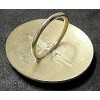 Shield of the Duce - Gold Version for Italians Abroad (with Ring)