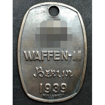 Erkennungsmarke Der SS "Berlin 1939"