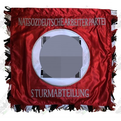 Hand Embroidered Flag - Banner of the Assault Detachments of the NSDAP