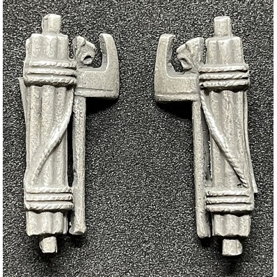 Collar Tabs Badges - Musketeers of the Duce