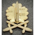 Accessorio Per Nastro - Foglie Di Quercia Con Spade Oro