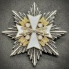 Stern zum Großkreuz vom Deutschen Adler - mit Schwertern (Silber)