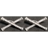 Shoulder Boards Cyphers - Field Marshal Batons (Silver)