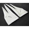 Shoulder Boards - White Flames ONB