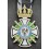 Hausorden von Hohenzollern - Kreuz der Ritter mit Schwertern