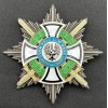 Ordine della Casa Reale di Hohenzollern - Stella da Petto da Comandante con Spade