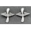 Collar Tabs Insignias - SA and SS Aviation Fliegereinheiten