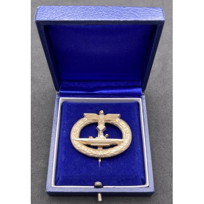 -Scatolina per Distintivo Di Sommergibilista (Distintivo non incluso)