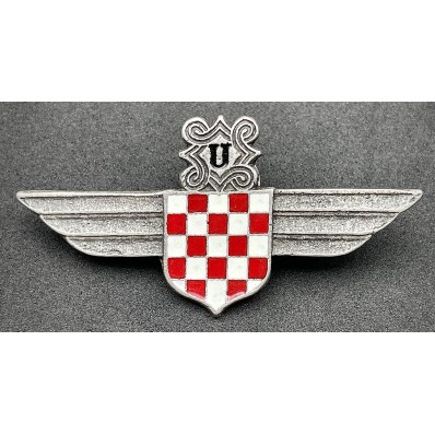 Croatian Air Force Legion Badge (with screw)