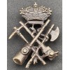 Cap Badge - Diggers Artillery Genius of the Royal Army (End of 1800)