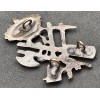 Cap Badge - Diggers Artillery Genius of the Royal Army (End of 1800)