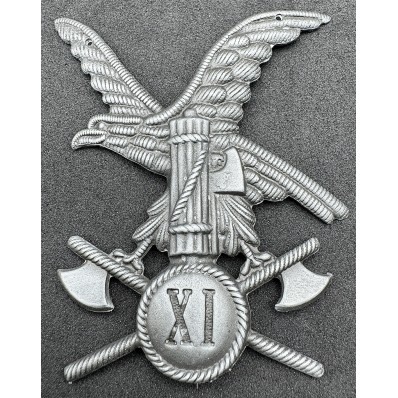 Fregio da Cappello degli Alpini della XI Legione di Addis Abeba, Ascari Forestali