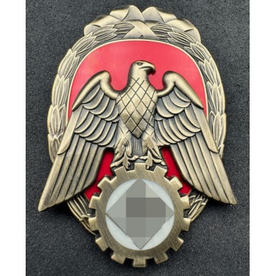 Distintivo Pioniere del Lavoro con Scatola di Presentazione