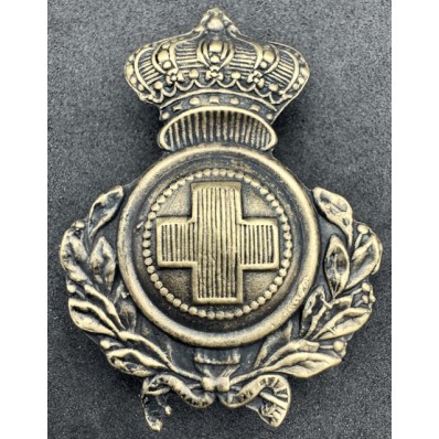 Schulterklappen Abzeichen - Militärgesundheitsamt und Italienisches Rotes Kreuz