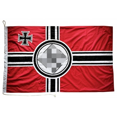 -Flag - Reichskriegsflagge Sewn in several pieces of Thick Cotton
