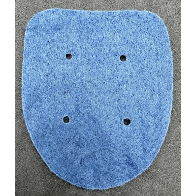 Stoff Filz für Armschilder (Blau)