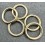 Ringe für Medaillen, Gold - 5 Stücke (10mm)