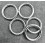 Rings for Medals, Silver - 5 Pieces (10mm)