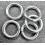 Rings for Medals, Silver - 5 Pieces (6mm)