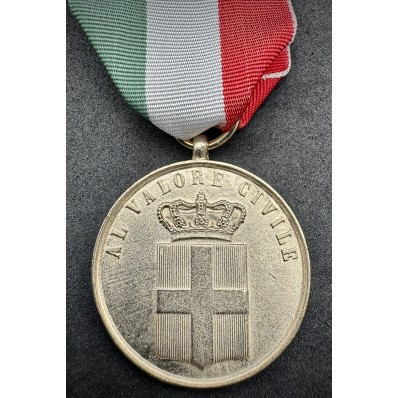 Medaglia al Valore Civile del Regno d'Italia (Oro)