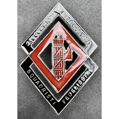 Badge of the 230th Machine Gun Company - Faithful Squadristi