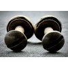 Bottone per Controspallina - PNF Bronzo (Coppia) (13mm)