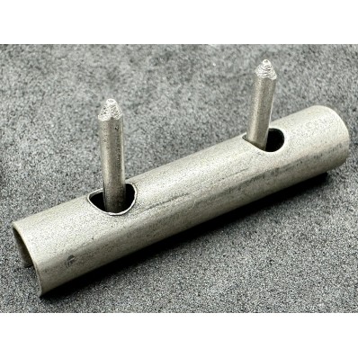 Cylinder + Buckle Tips - Germany ww2 (Silver)