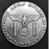 Commemorative Badge For Hitler Visit In Italy