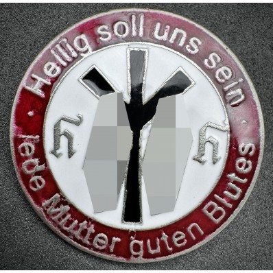 SS Lebensborn Mutter Abzeichen
