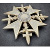 Spanienkreuz in Gold mit Schwertern und Brillanten