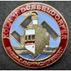 Koln u. Dusseldorfer Rhein Dampfschiffahrt Badge