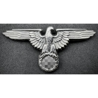 SS Eagle Hat Badge (First type)
