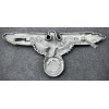 SS Eagle Hat Badge (First type)