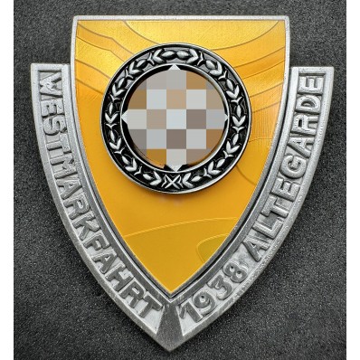 Altegarde Westmarkfahrt 1938 Abzeichen