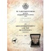 Lettera di Assegnazione Croce al Merito di Guerra di 1ª Classe con Spade - Personalizzato