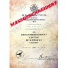 Kriegsverdienstkreuz 1. Klasse mit Schwertern Auszeichnungsschreiben - Maßgeschneidert