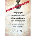 Lettera di Assegnazione dell'Ordine del Sangue