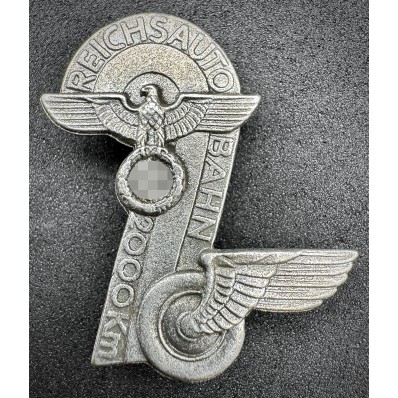 Distintivo 2000km Reichsautobahn del 1936 per i Partecipanti alla Cerimonia di Apertura