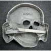 Waffen-SS Totenkopf Skull Badge For Visor Hat (Schirmmütze)