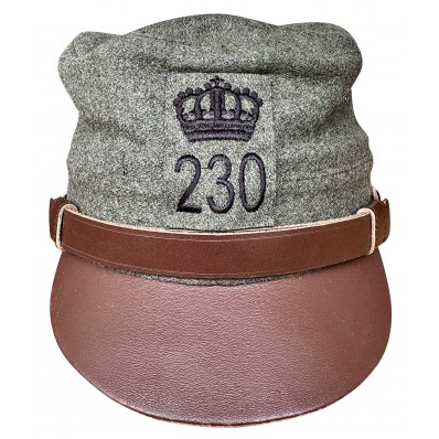 Italian Model 1909 Troop Field Cap BROWN - 230th Infantry Regiment "Campobasso" Brigade